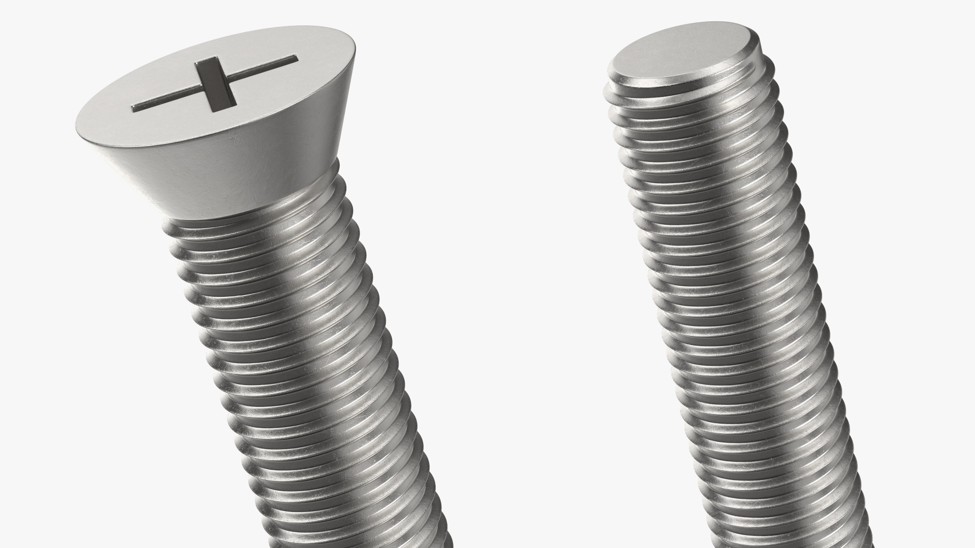 3D Machine Screw model