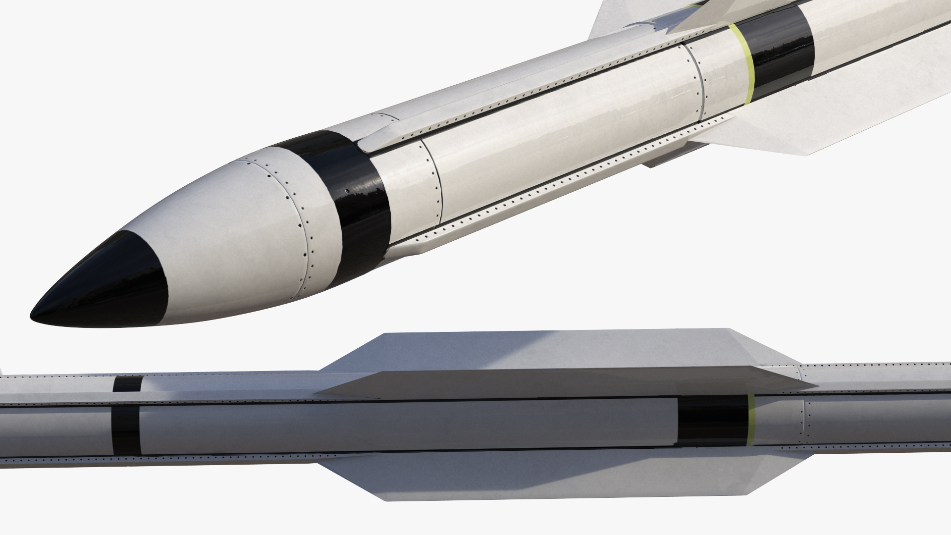 3D Standard Missile 6 model