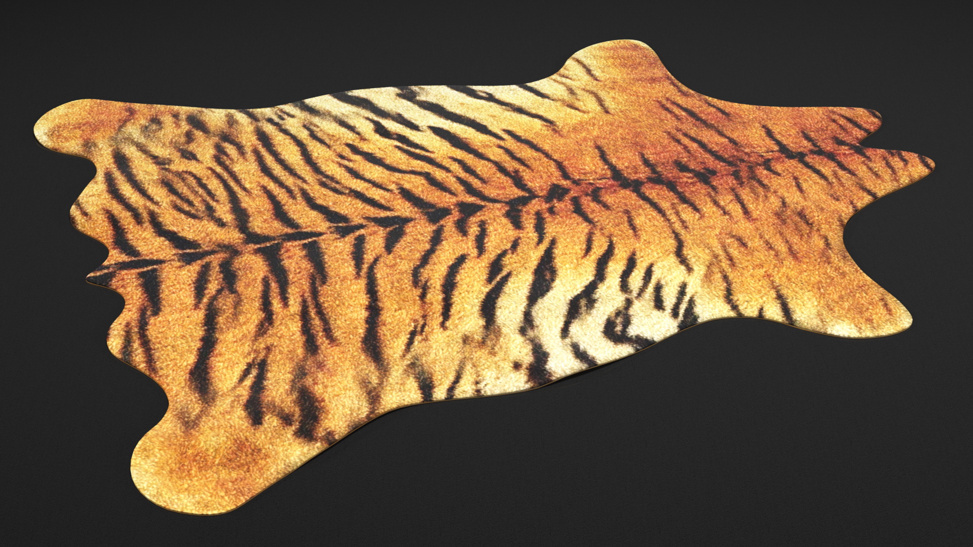 Tiger Hide Rug 3D model