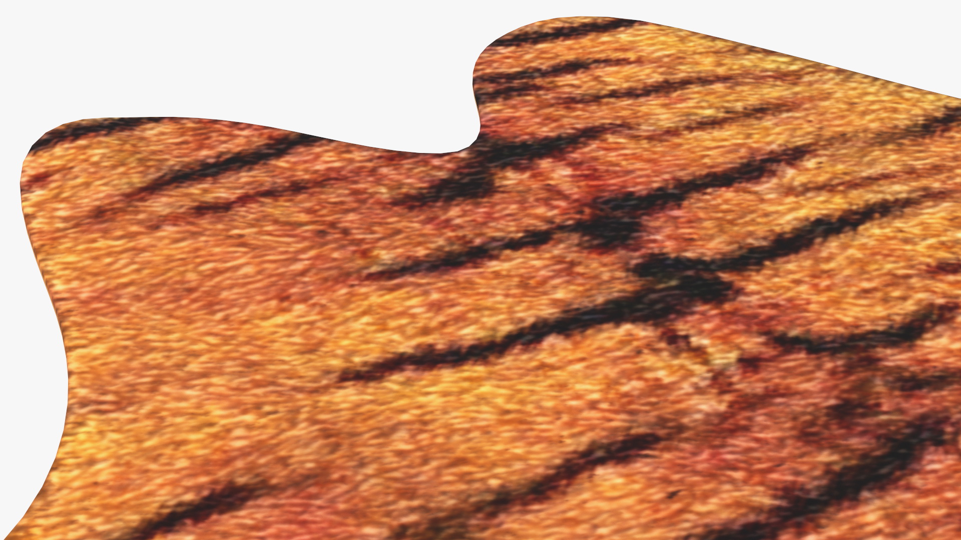 Tiger Hide Rug 3D model