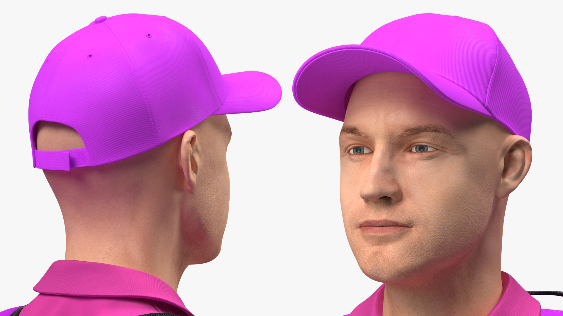 Food Delivery Man Rigged 3D model