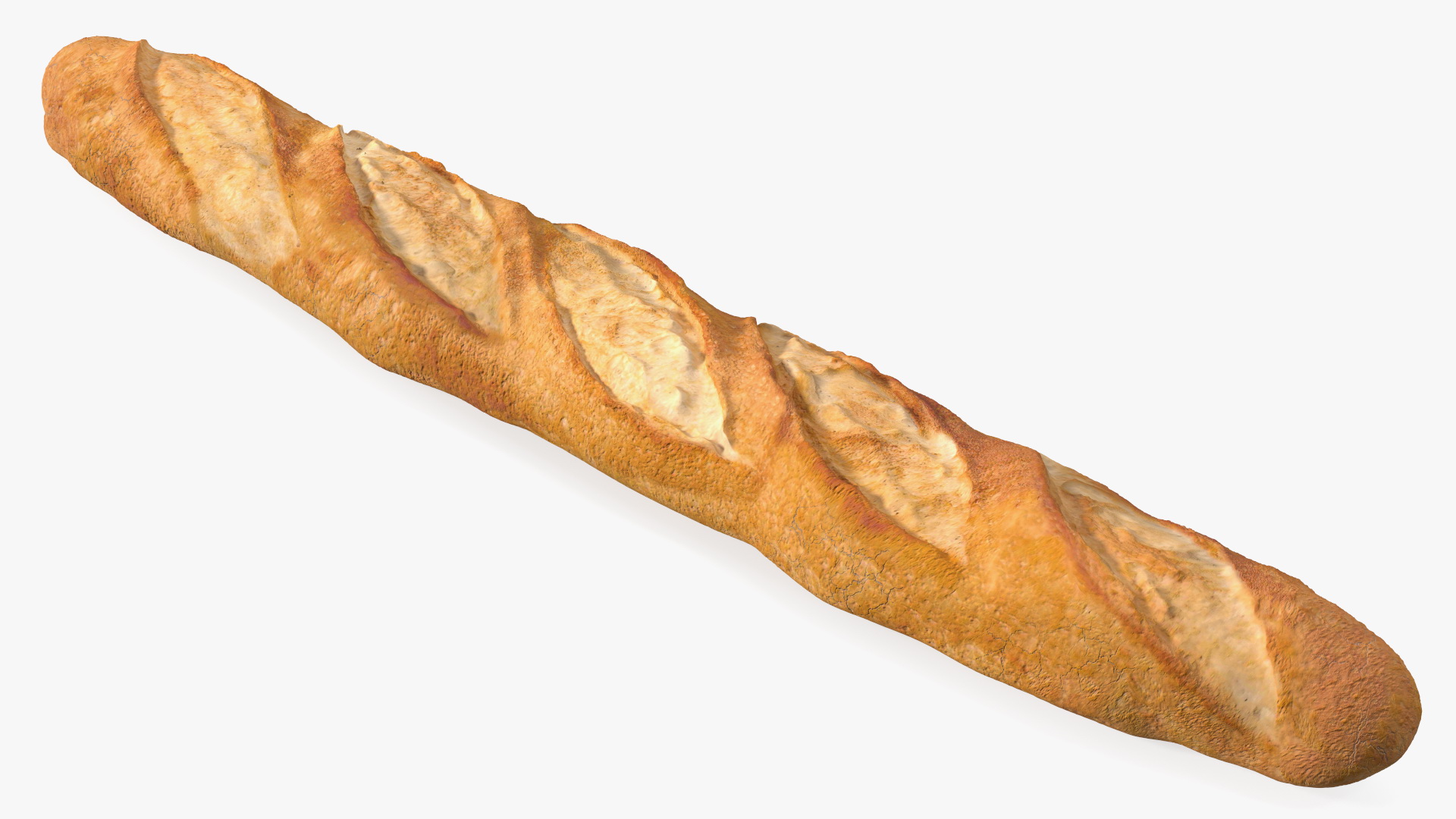 Baguette Bread 3D model