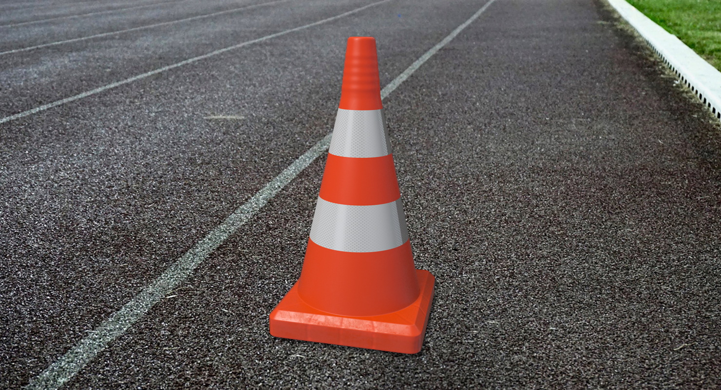 3D Traffic Cone Reflective model