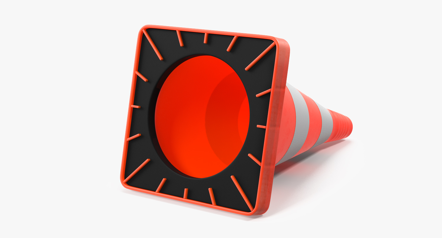 3D Traffic Cone Reflective model