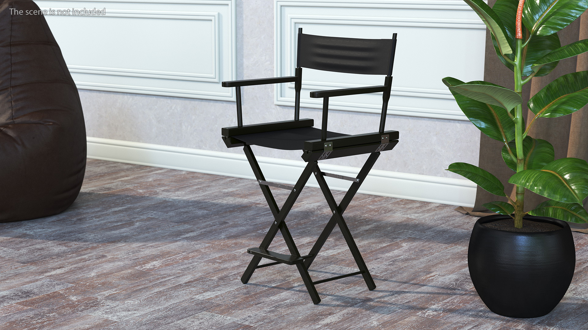 Classic Directors Foldable Chair 3D