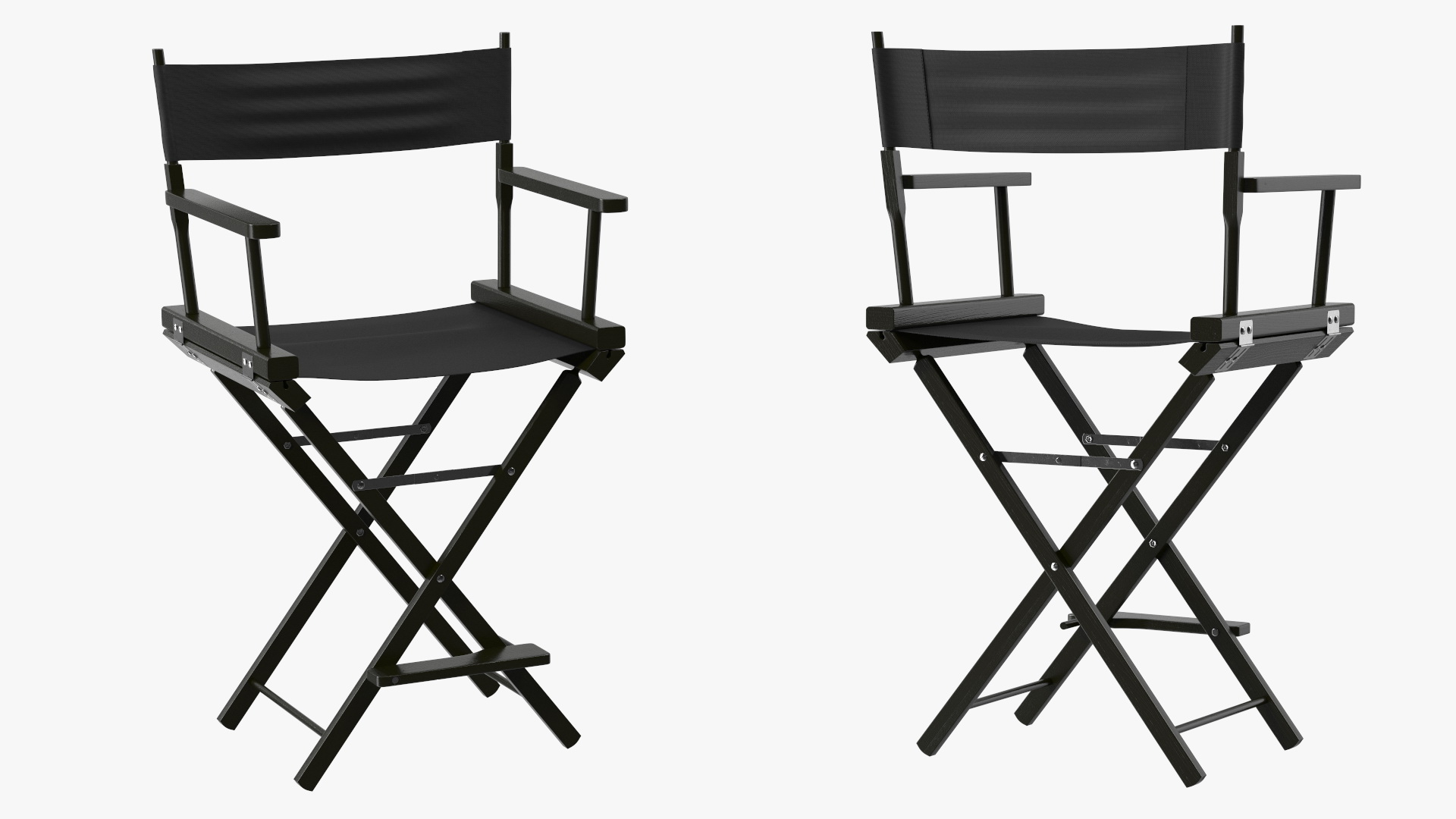 Classic Directors Foldable Chair 3D