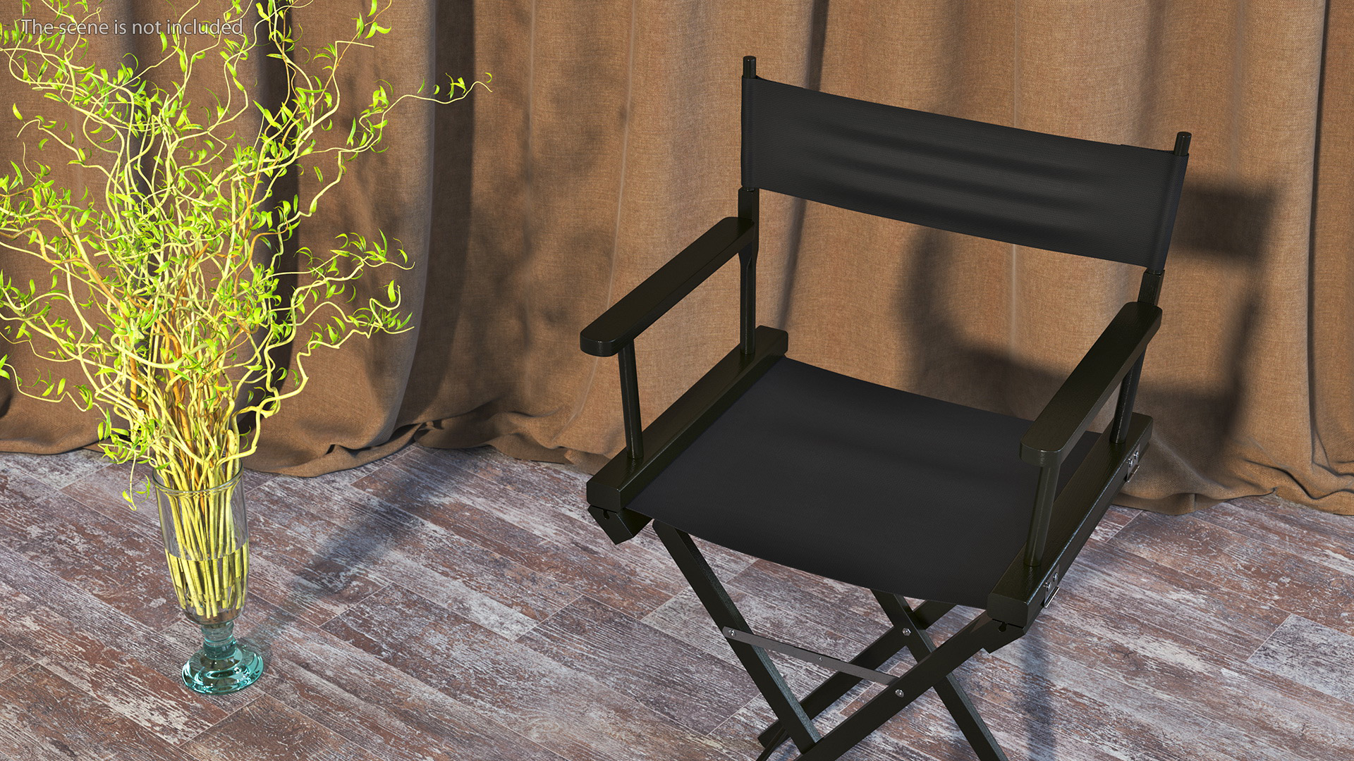 Classic Directors Foldable Chair 3D