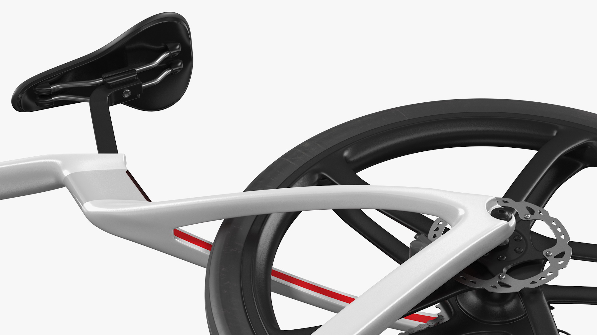 3D Carbon Electric Road Bike White