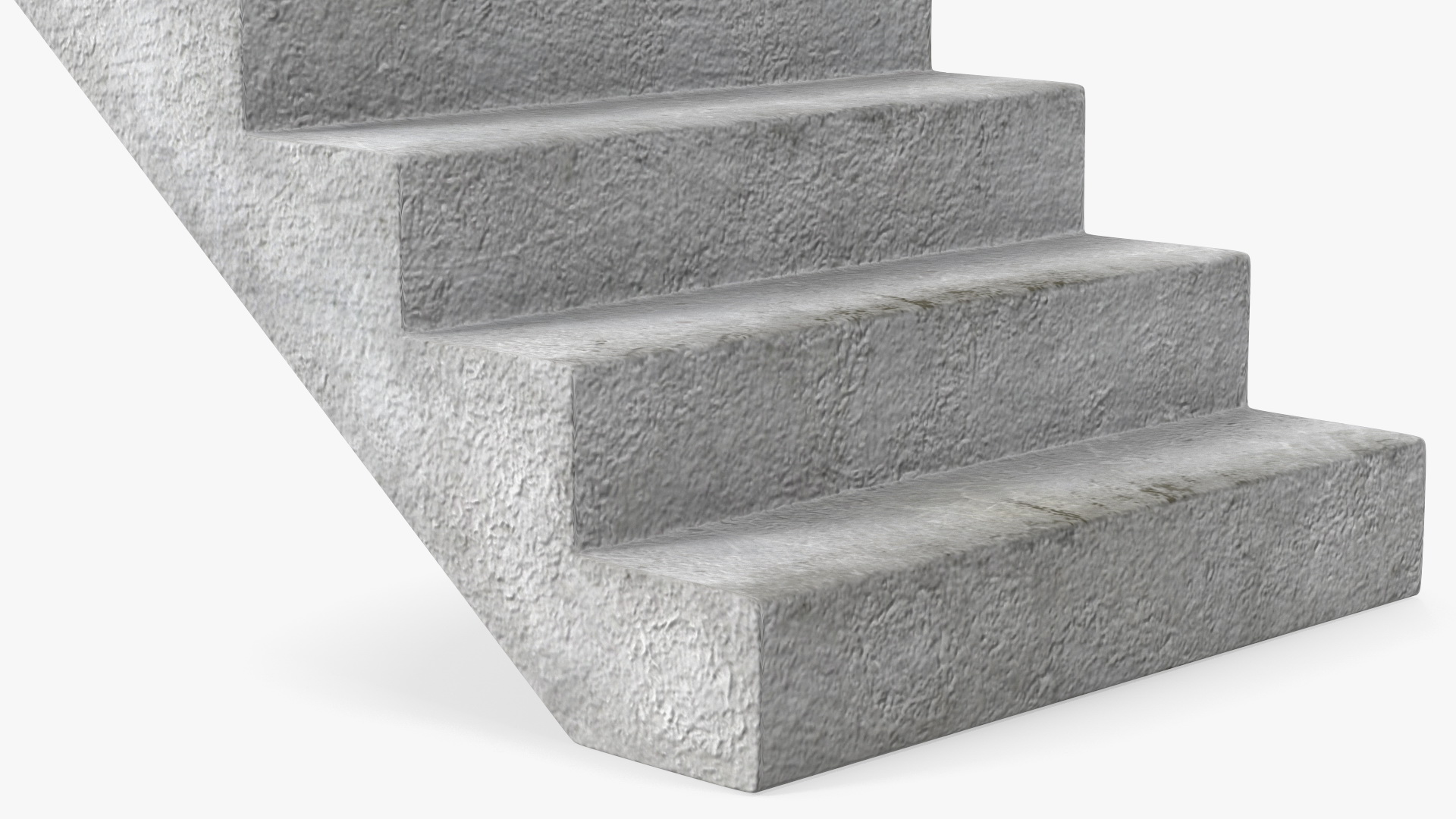 3D Precast Concrete Stairs model