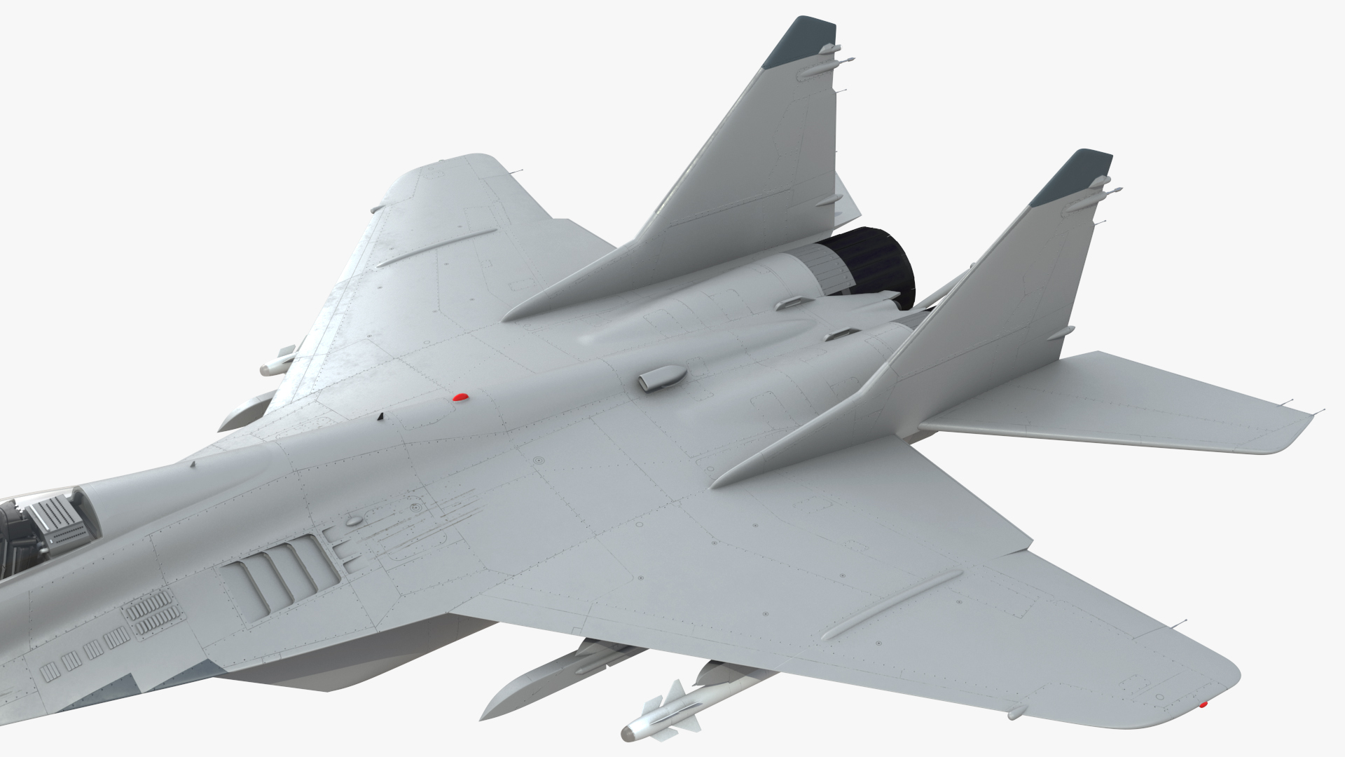 3D model MiG 29 Multirole Fighter Aircraft Flight