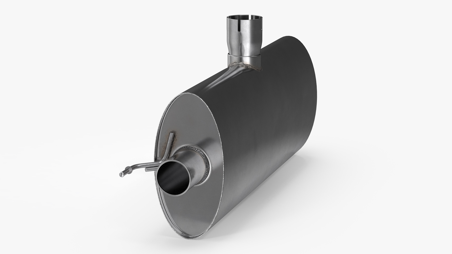 3D model Car Exhaust Silencer