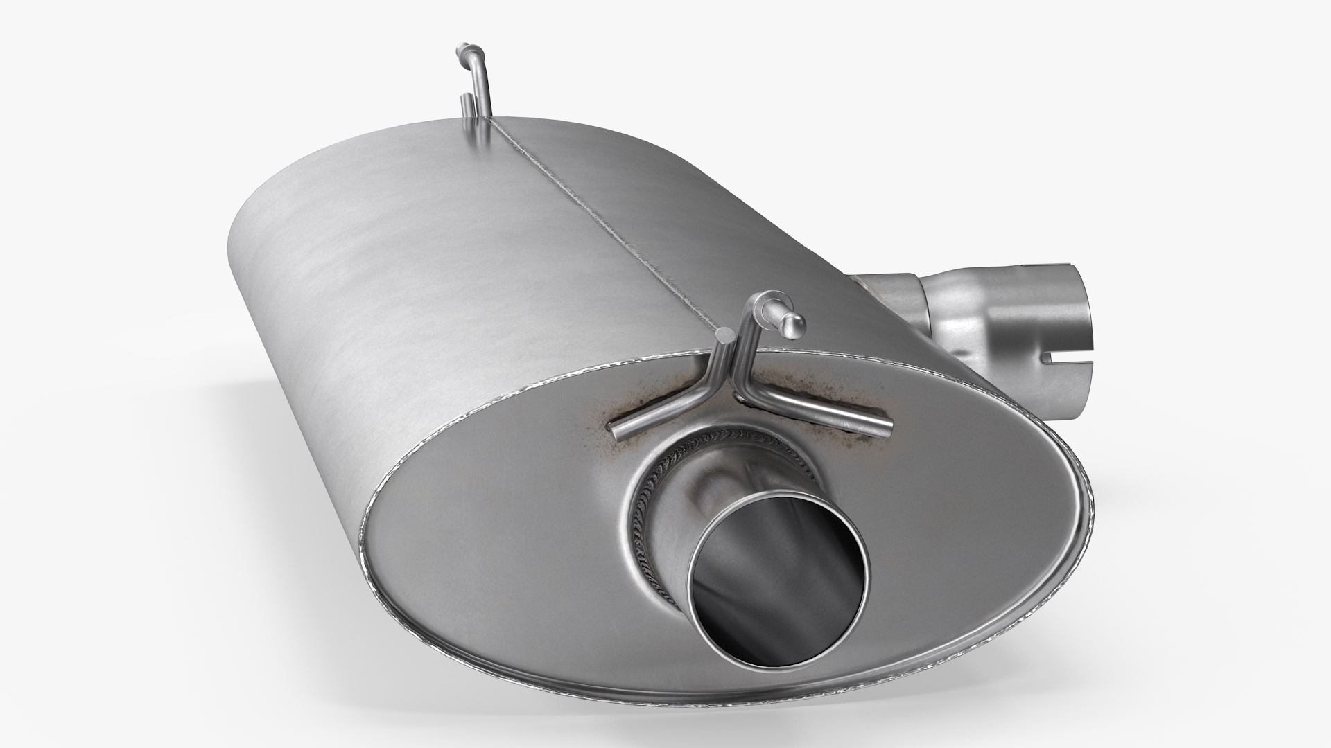 3D model Car Exhaust Silencer