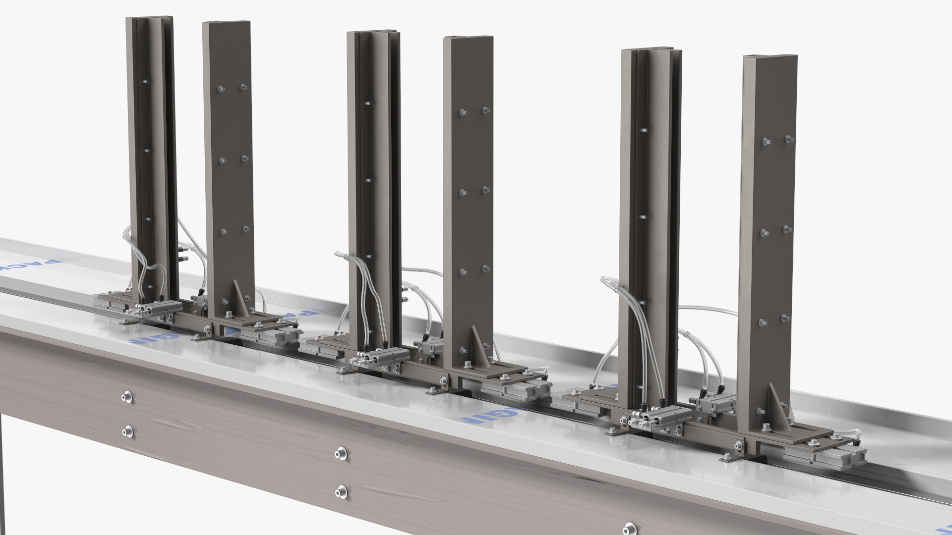 Automatic Packing Line Machine Fur 3D model