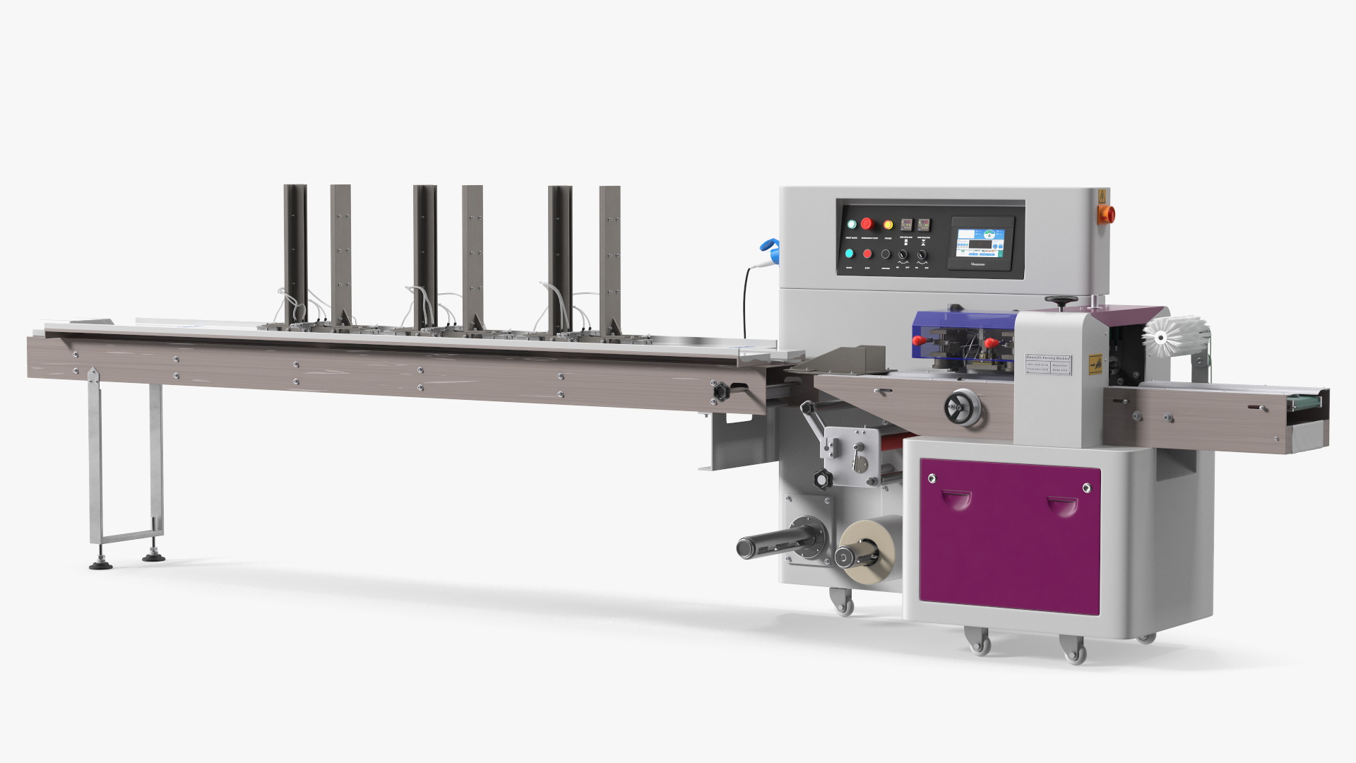 Automatic Packing Line Machine Fur 3D model