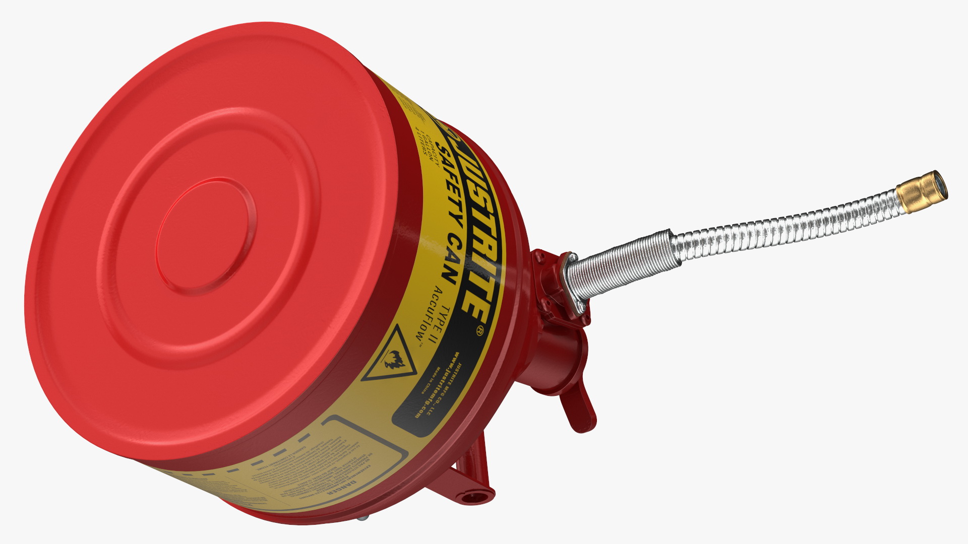 3D model Safety Fuel Can One Gallon Red