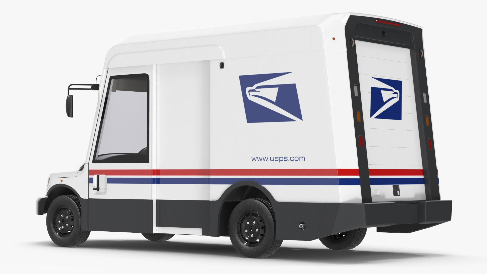 Next Generation US Mail Truck 3D model