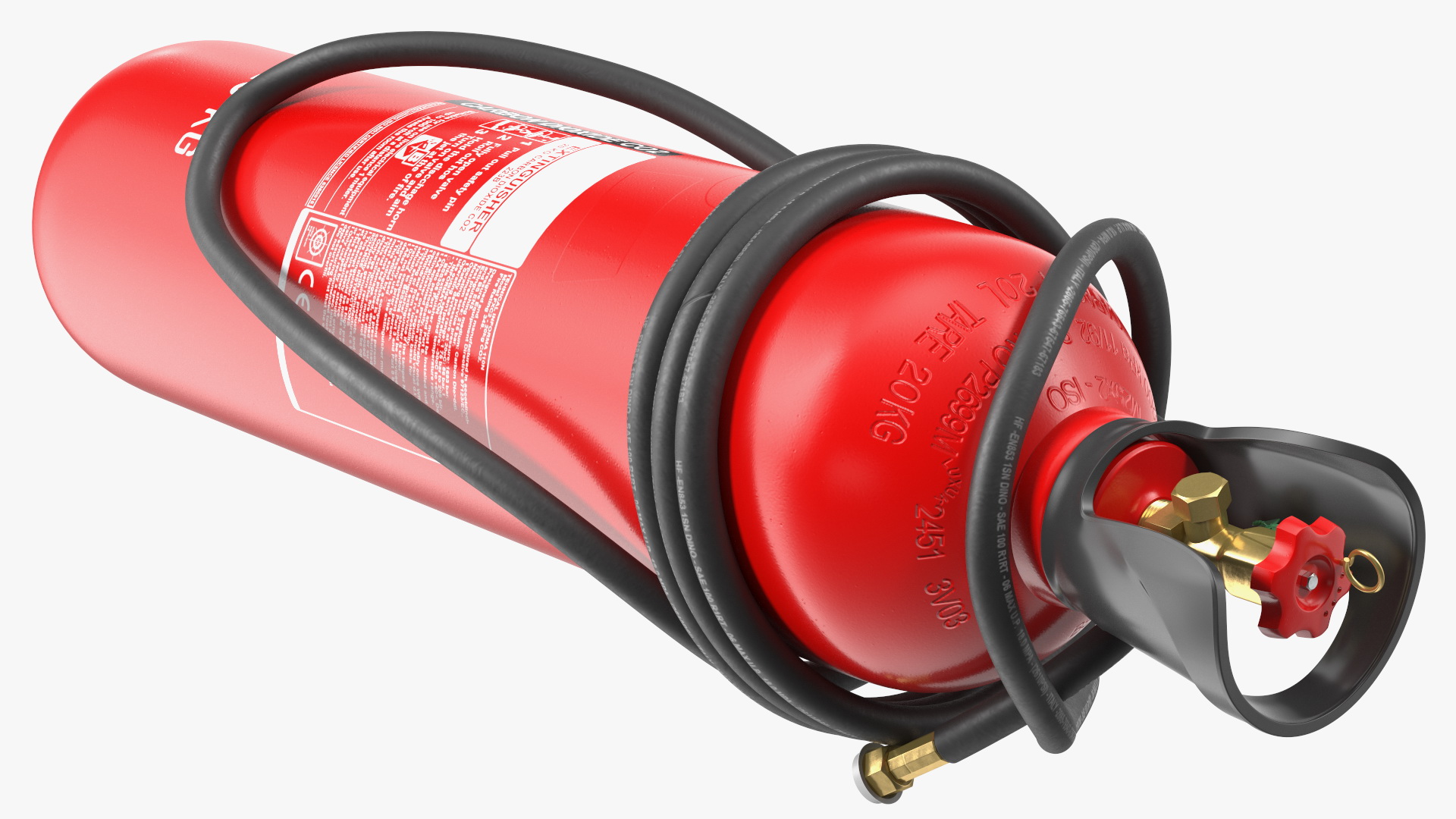 3D CO2 Fire Extinguisher 20Kg