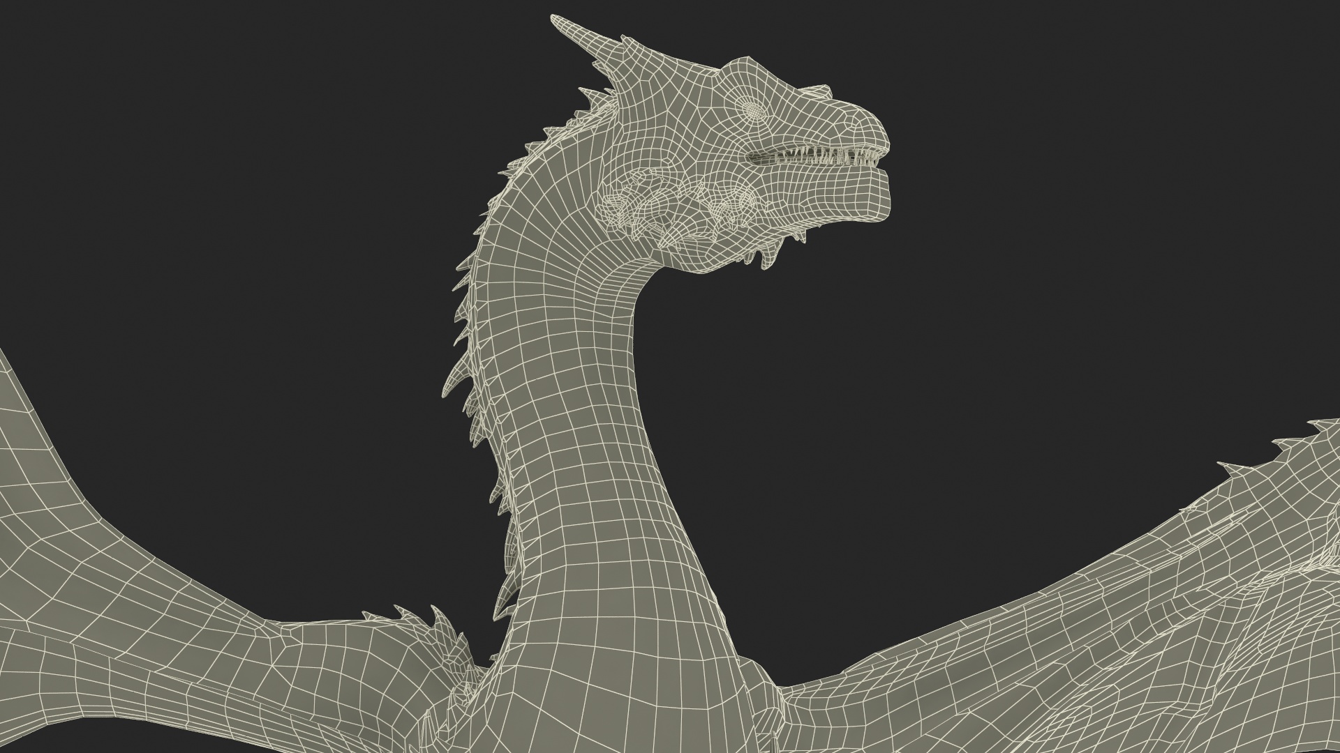 Walking Western Dragon 3D