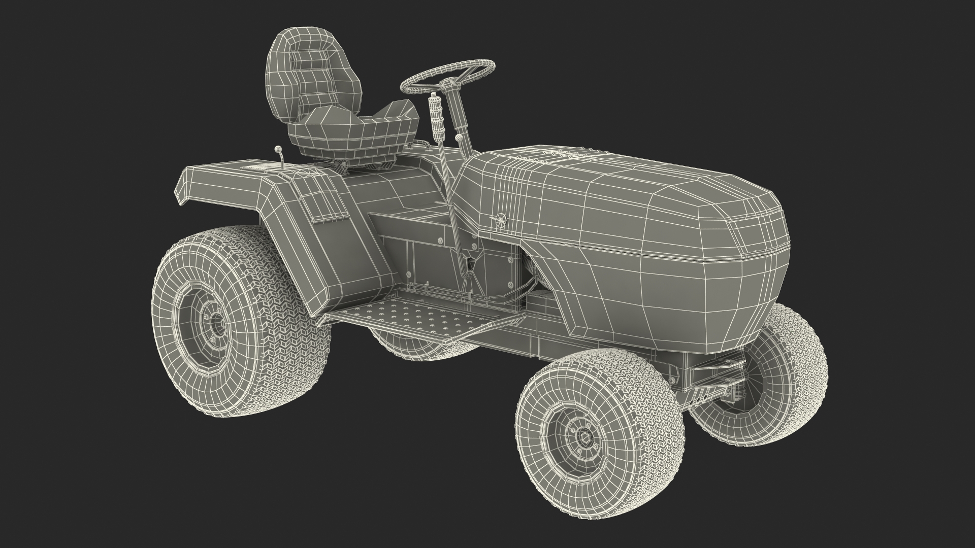 Mini Tractor 3D