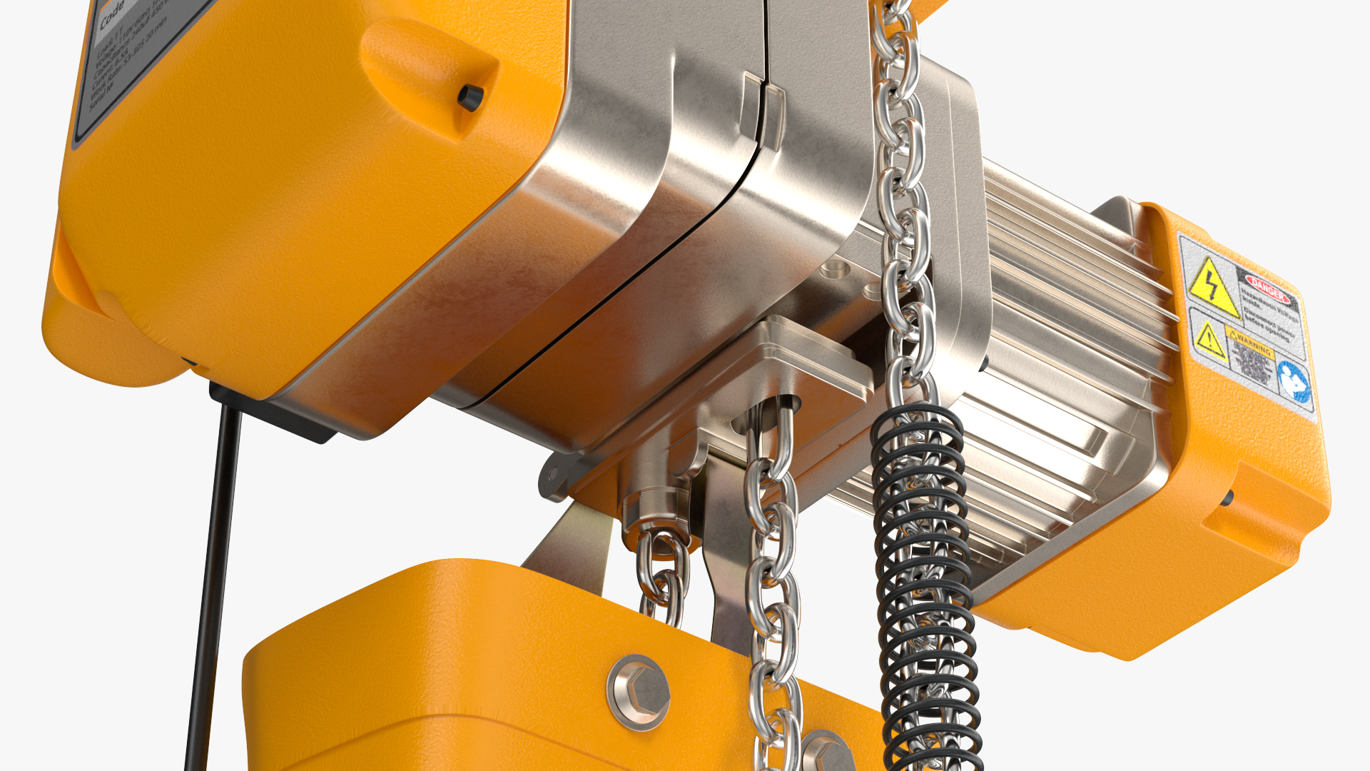 3D Electric Chain Hoist 1T model