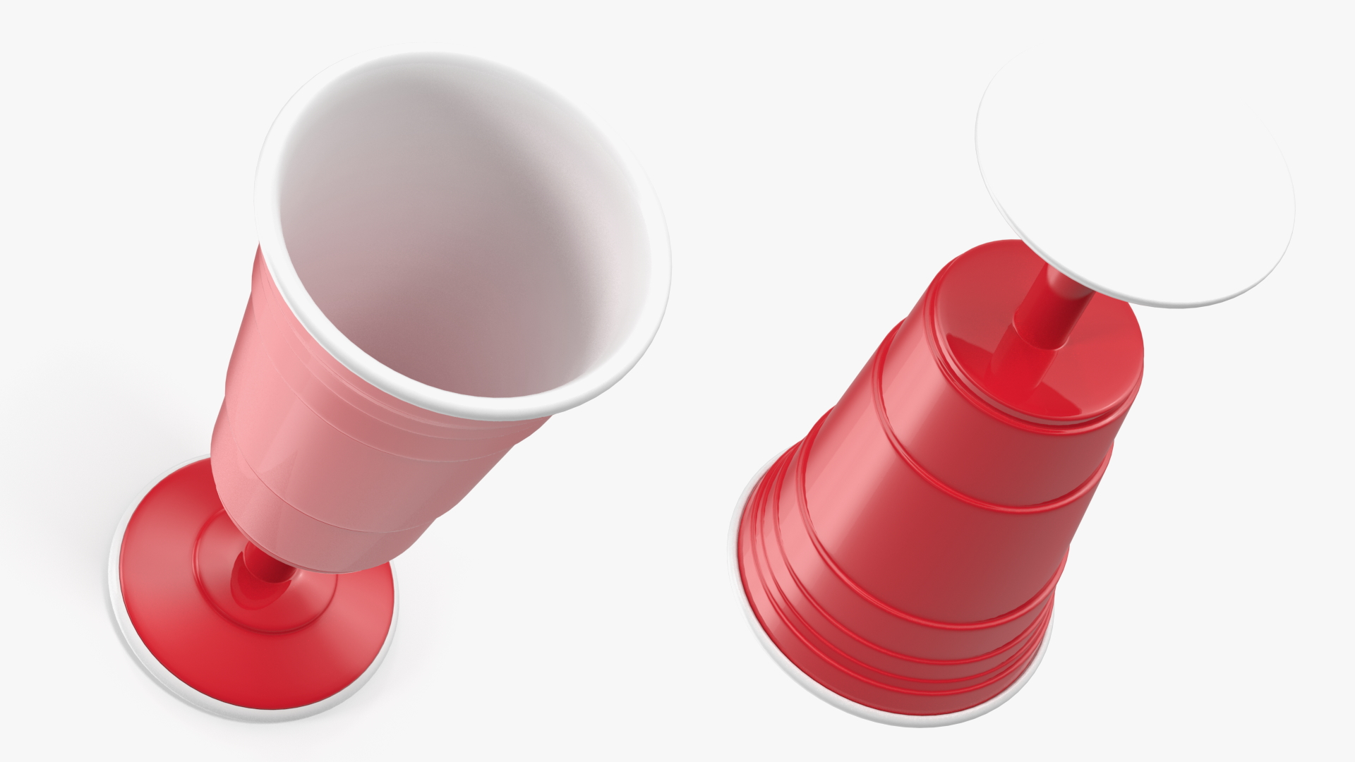 3D model Reusable Plastic Wine Cup