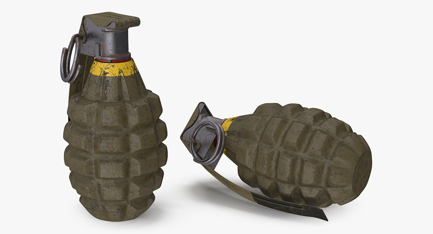 3D Hand Grenade MK2