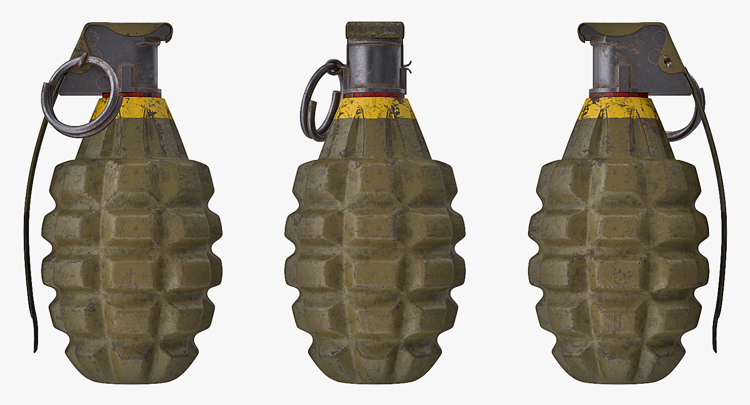 3D Hand Grenade MK2