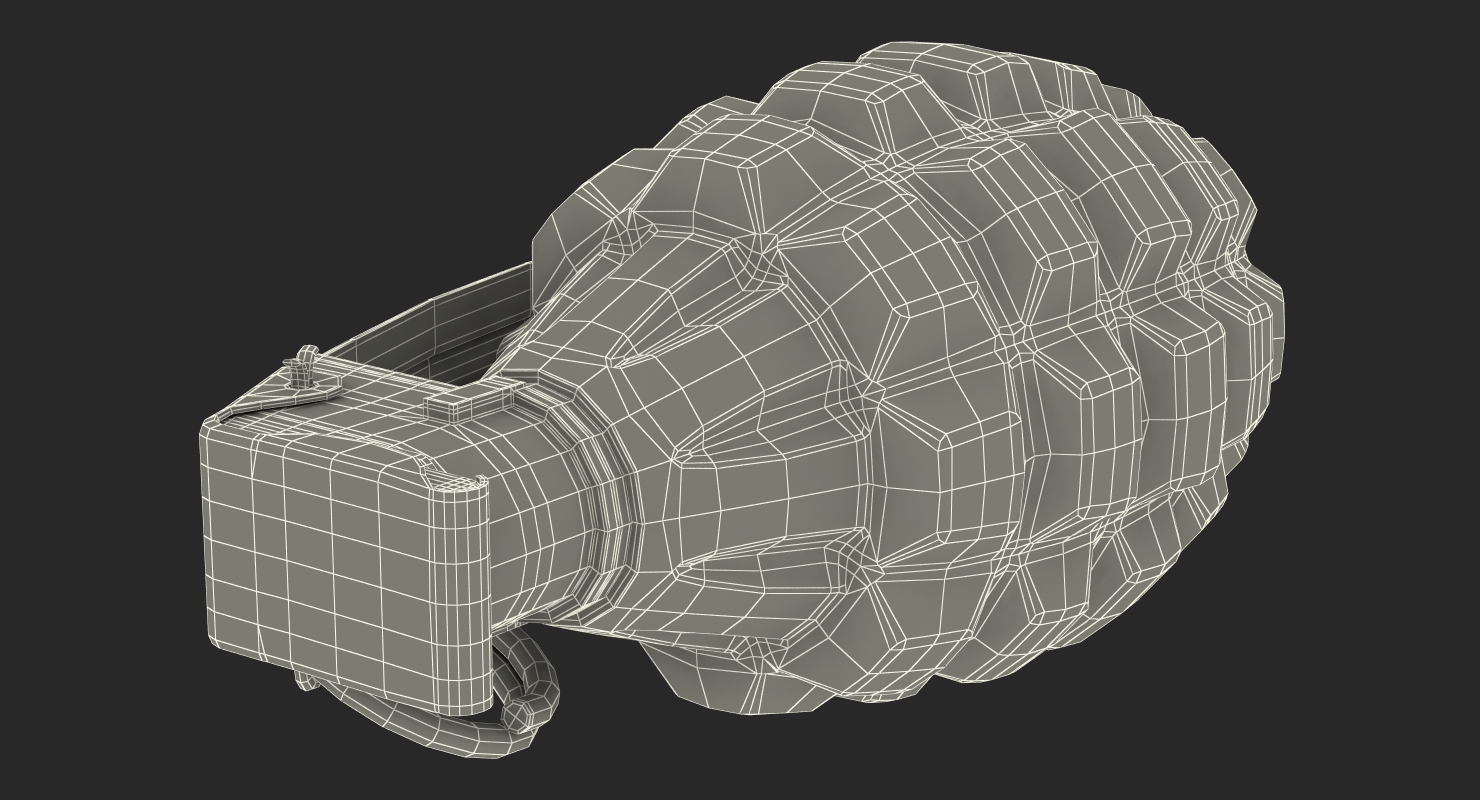 3D Hand Grenade MK2