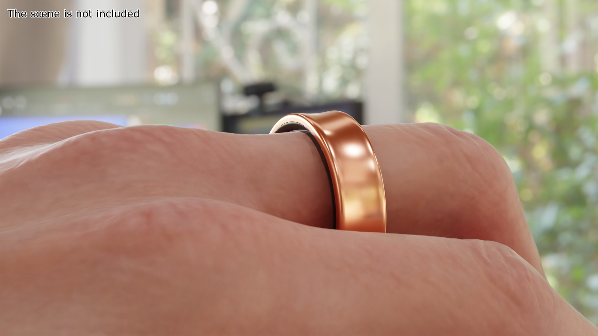 Smart Ring Bronze 3D