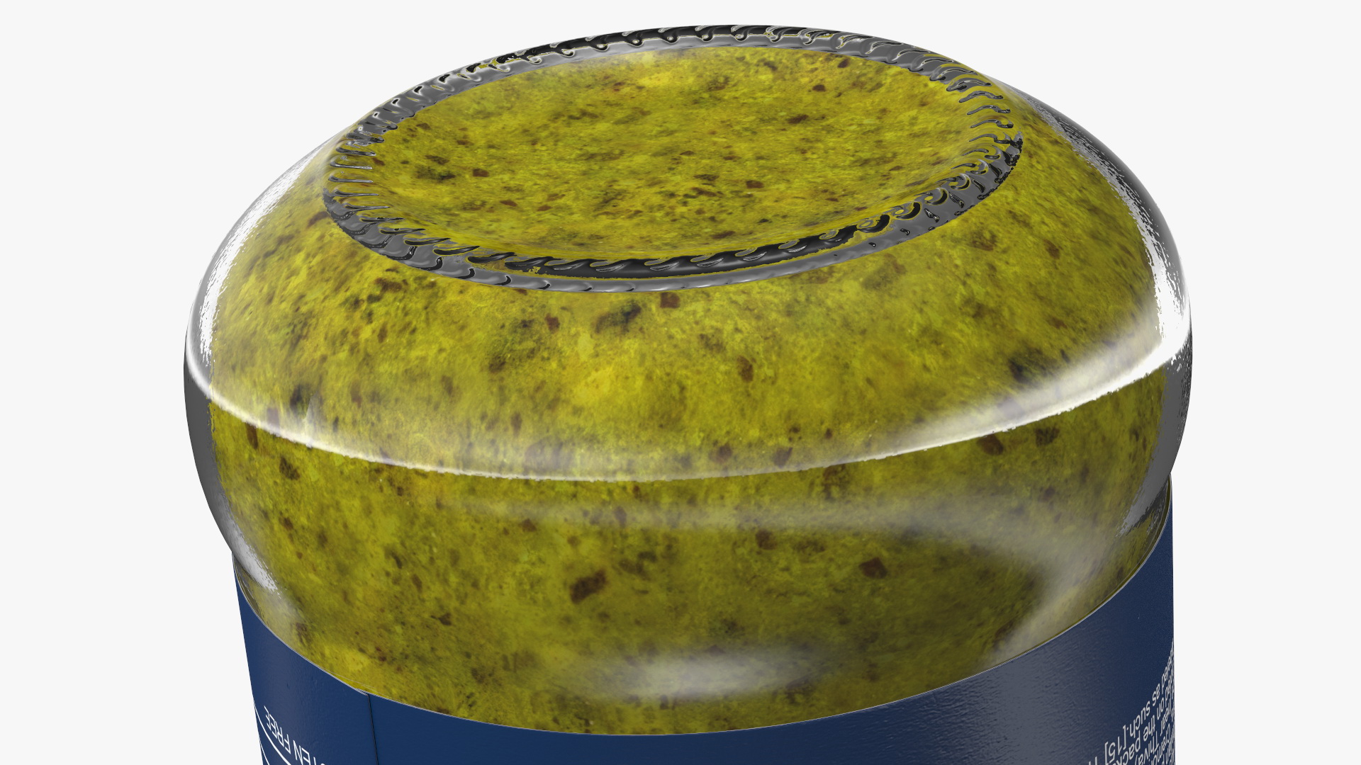 3D model Barilla Pesto Basilico Rucola 190 g