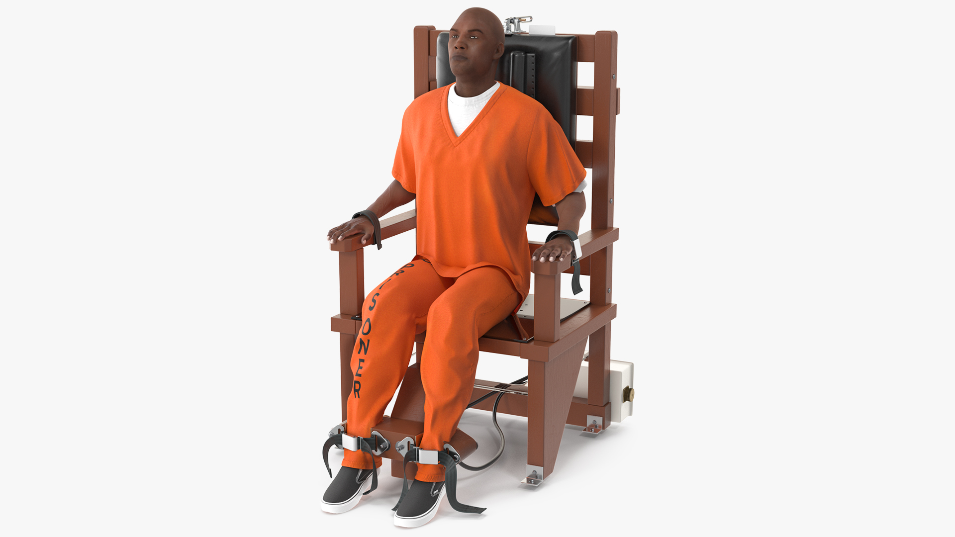 3D Prisoner on Electric Chair