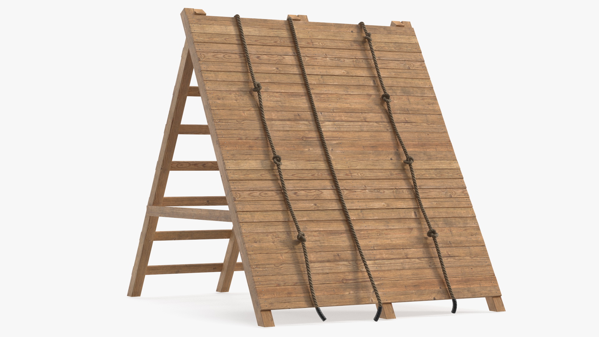 3D model Obstacle Course Wall Climb Old