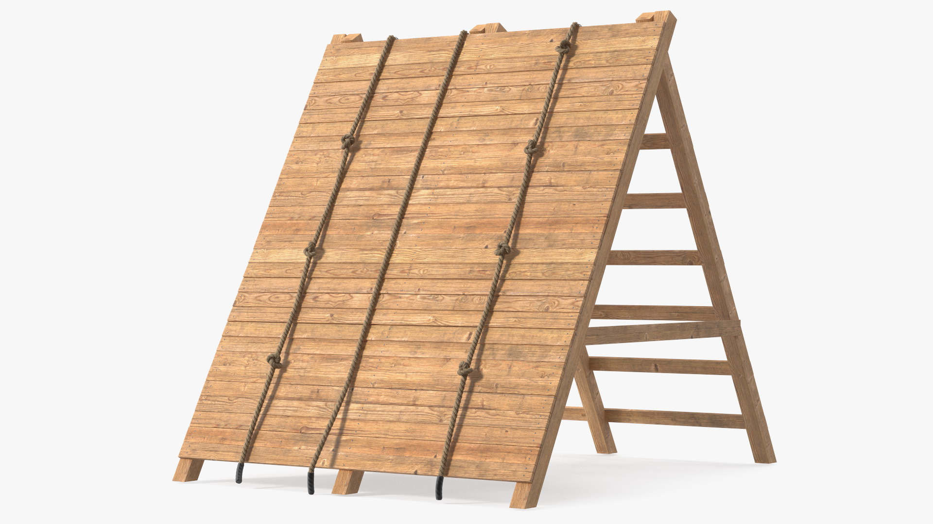 3D model Obstacle Course Wall Climb Old