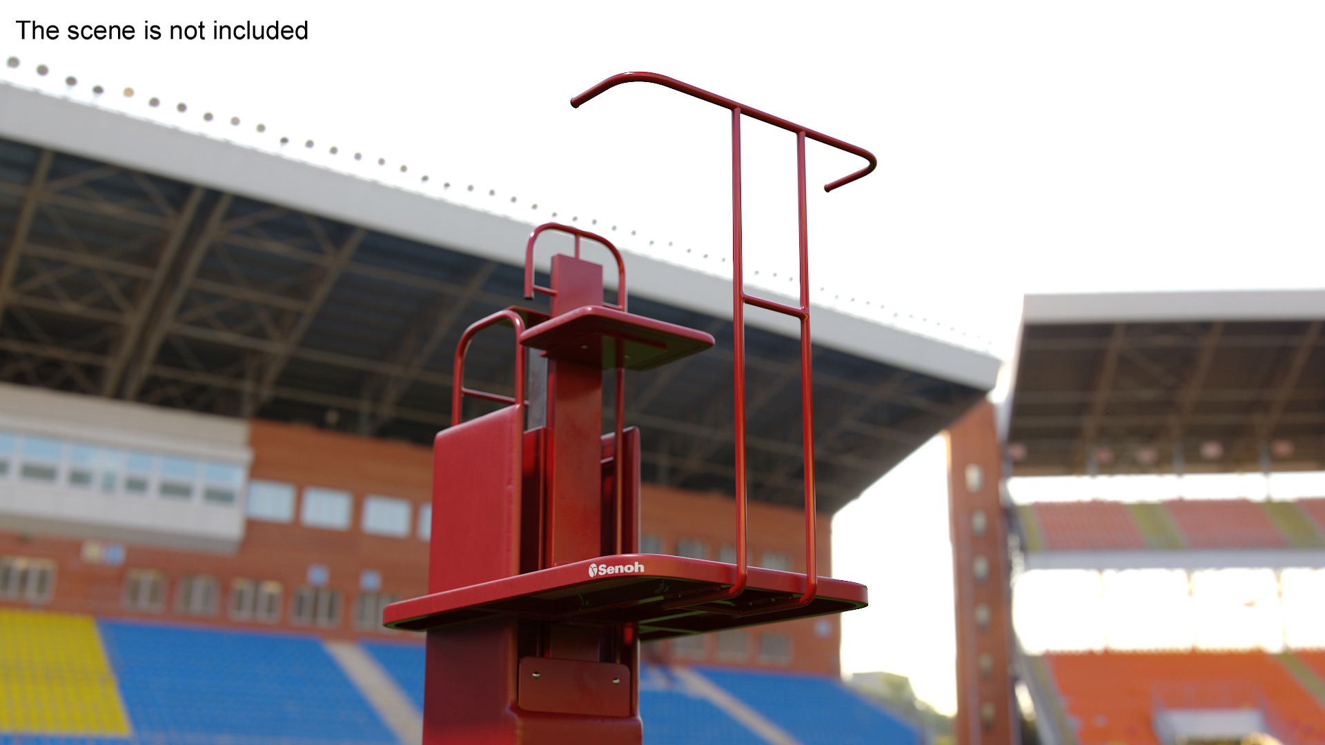 SENOH Volleyball Umpire Chair 3D model