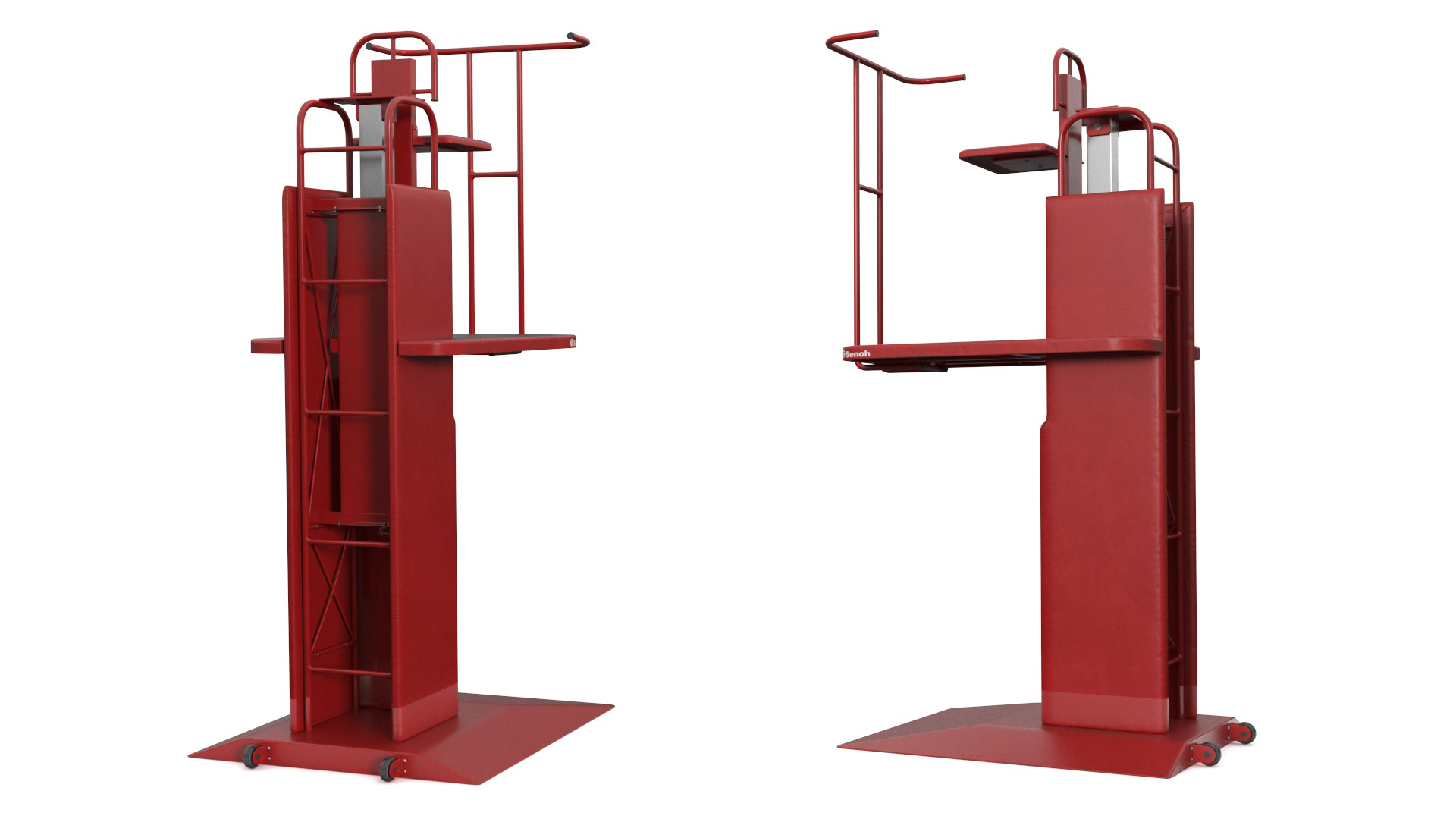 SENOH Volleyball Umpire Chair 3D model