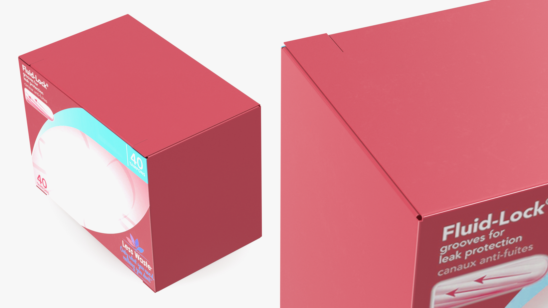 3D model Menstrual Tampons Package