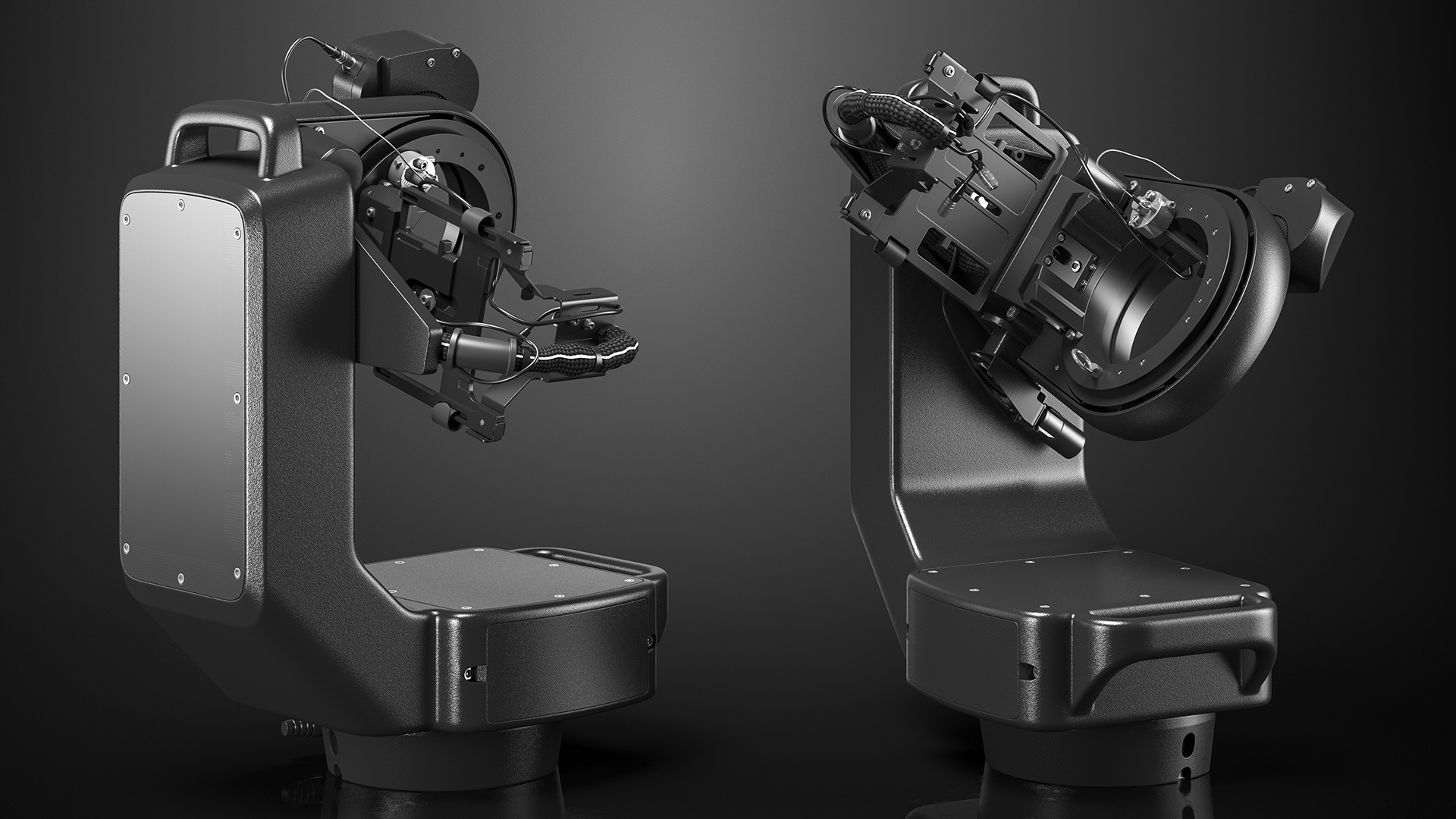 3D Robotic Camera System Rigged model