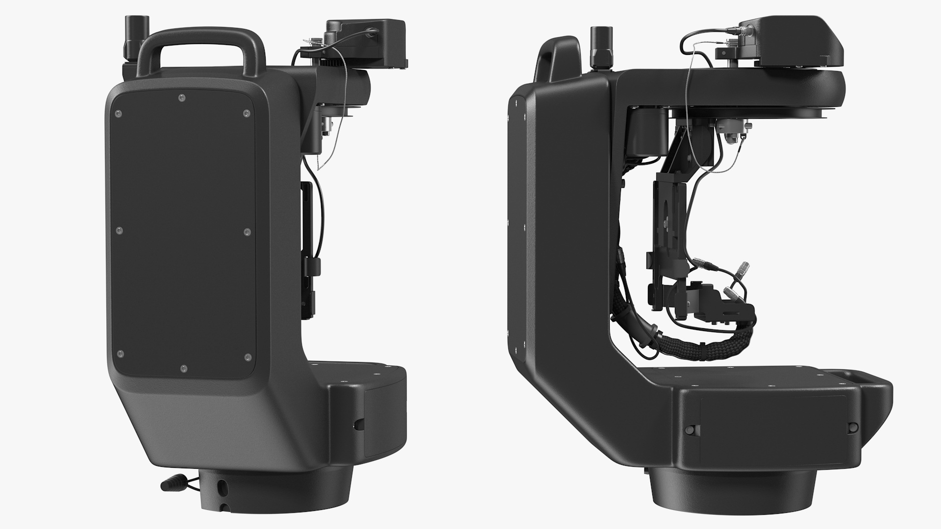 3D Robotic Camera System Rigged model