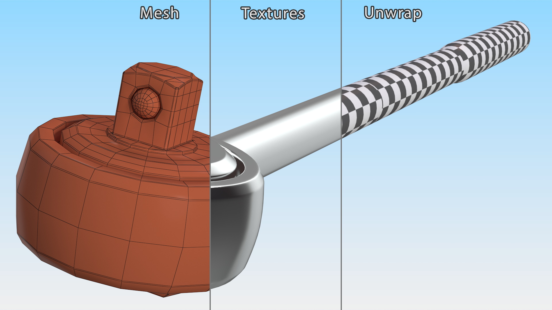 Ratchet Handle 3D model