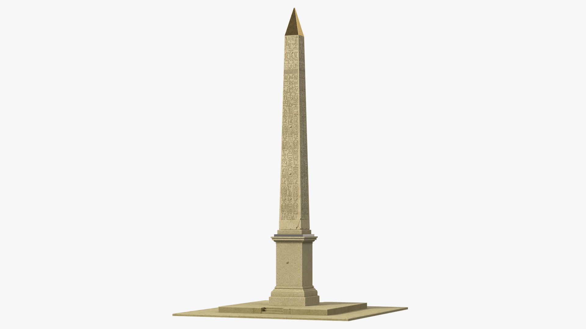 3D model Ancient Egyptian Obelisks