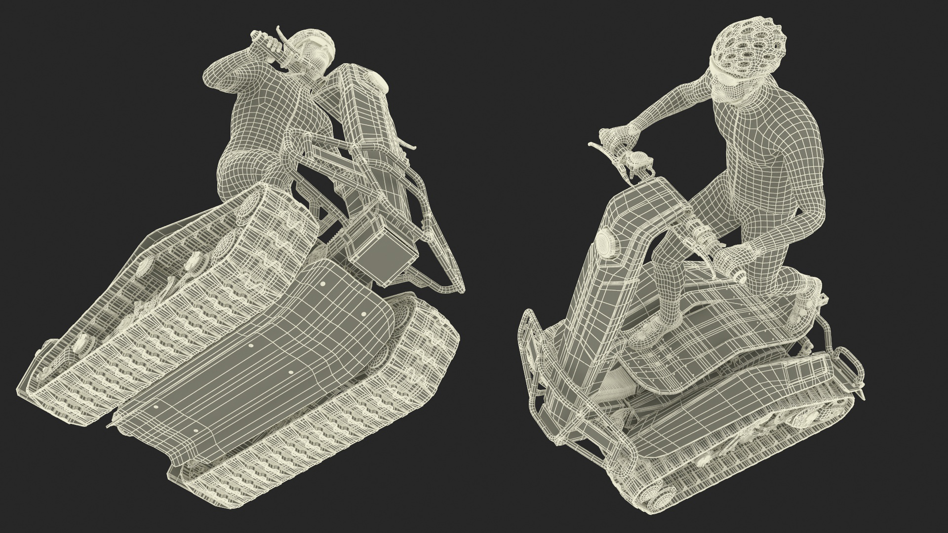 3D model Sportsman on DTV Shredder