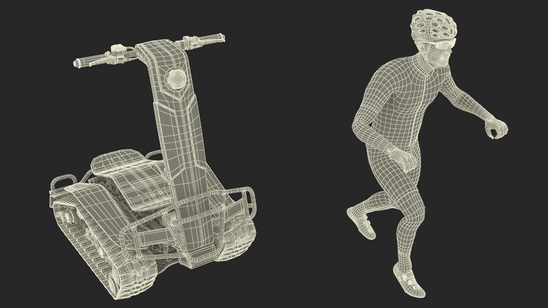 3D model Sportsman on DTV Shredder