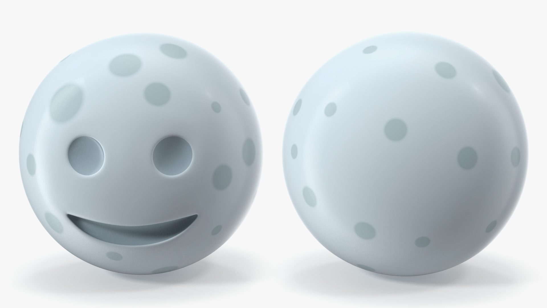 New Moon Face Emoji 3D model