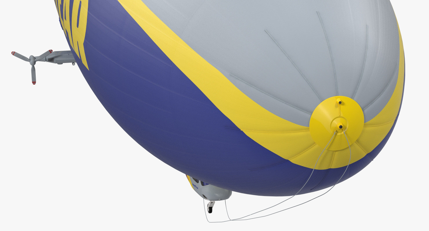 Blimp Goodyear Airship 3D