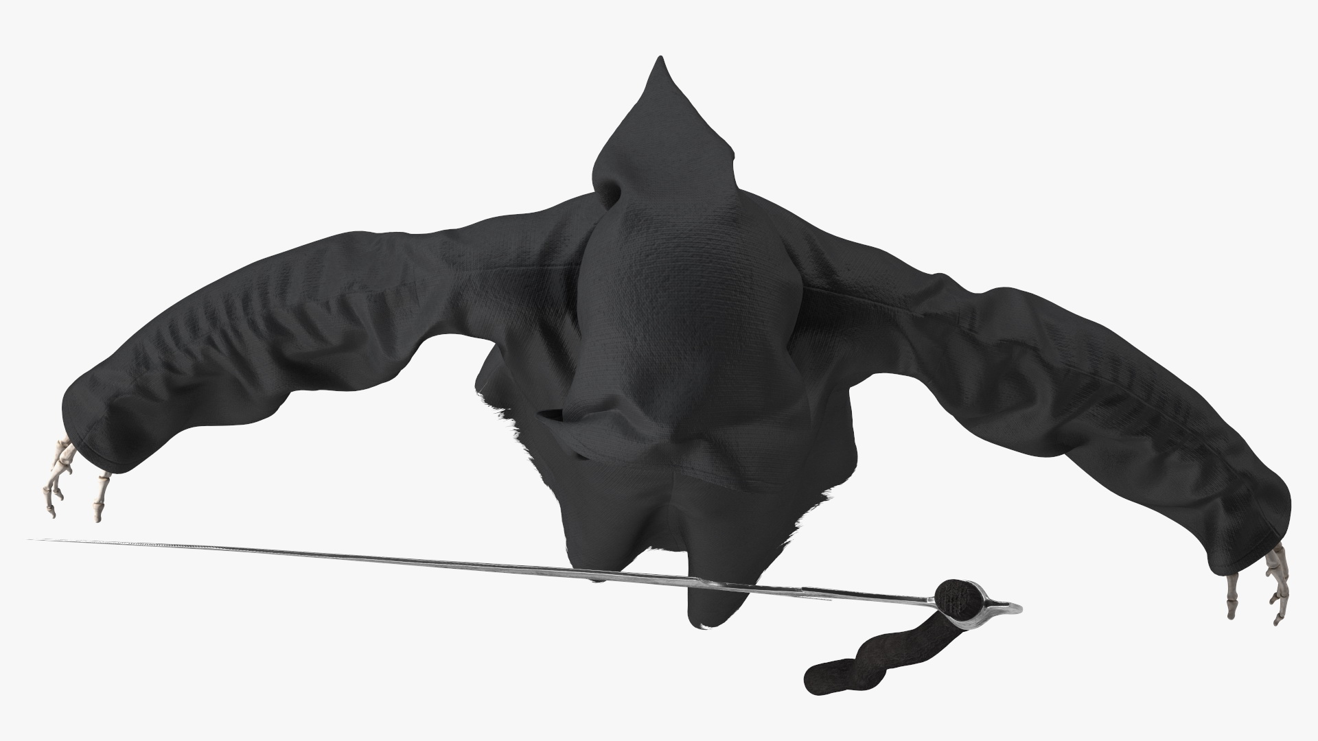 Grim Reaper with Scythe Set 3D