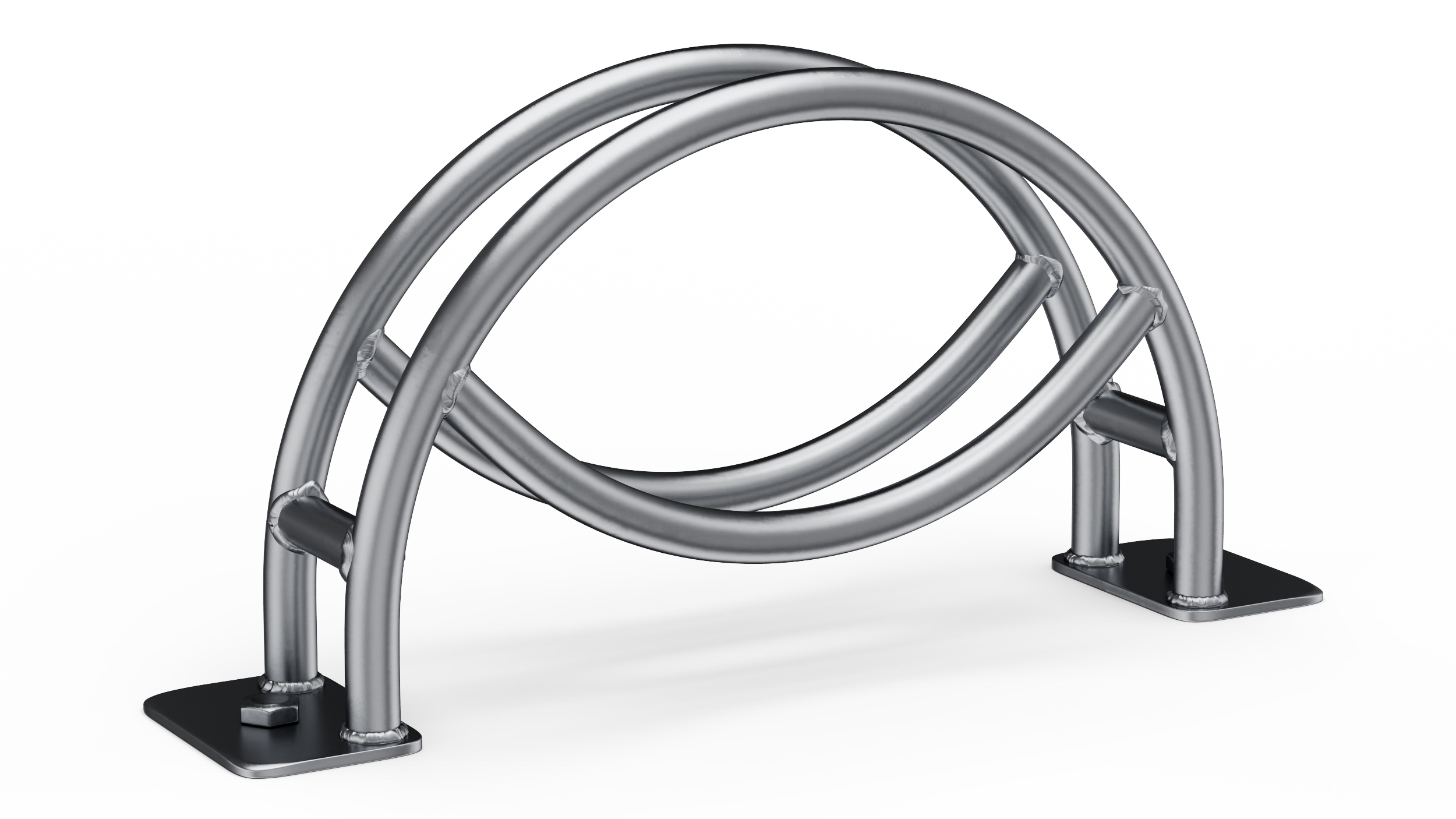 Single Cycle Stand Metal 3D model