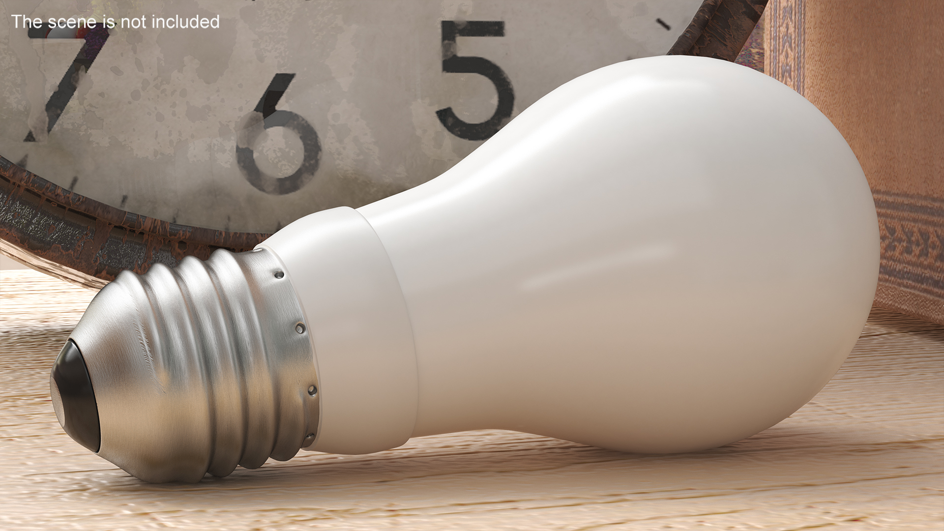 3D Matte Light Bulb