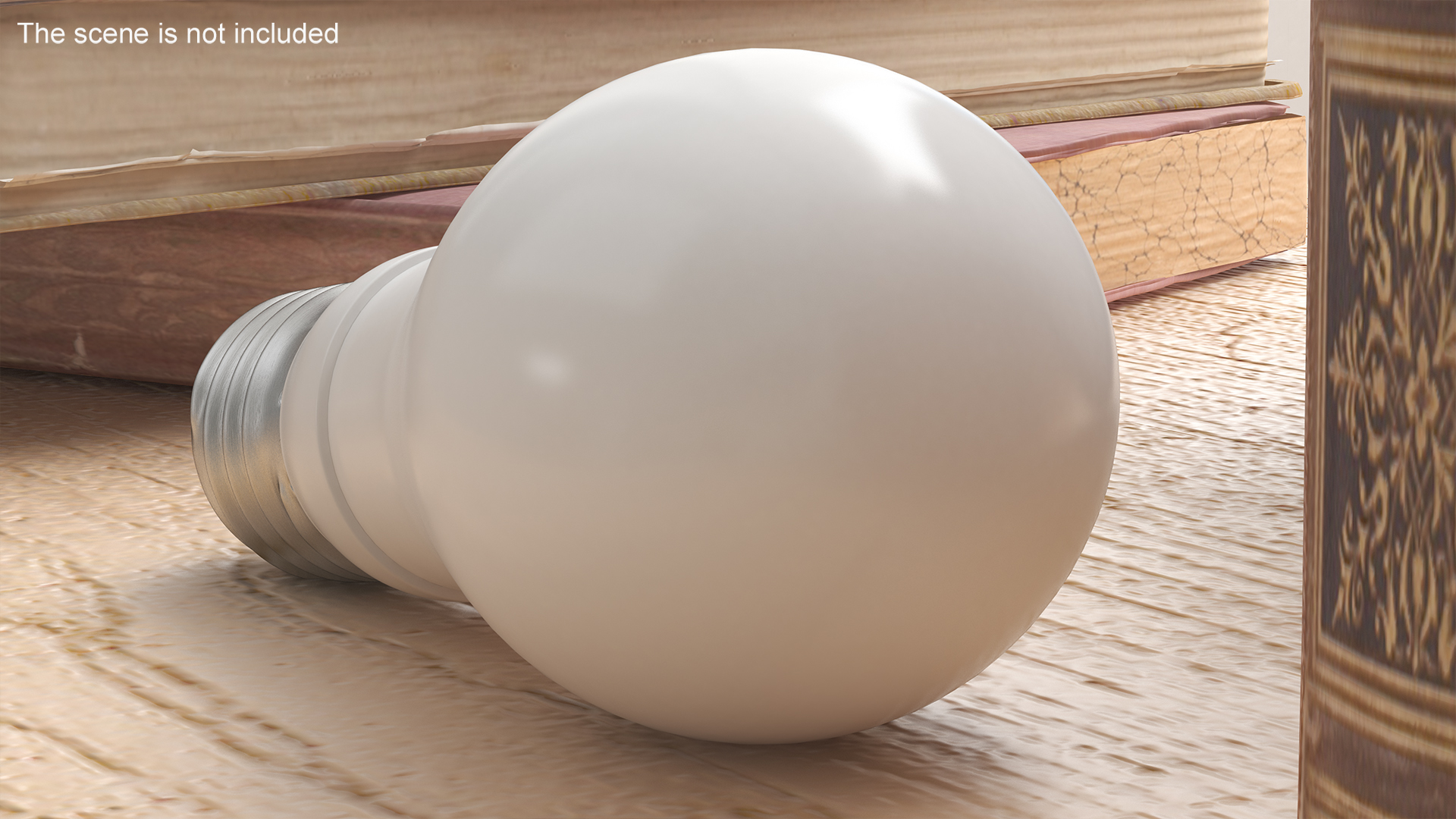 3D Matte Light Bulb