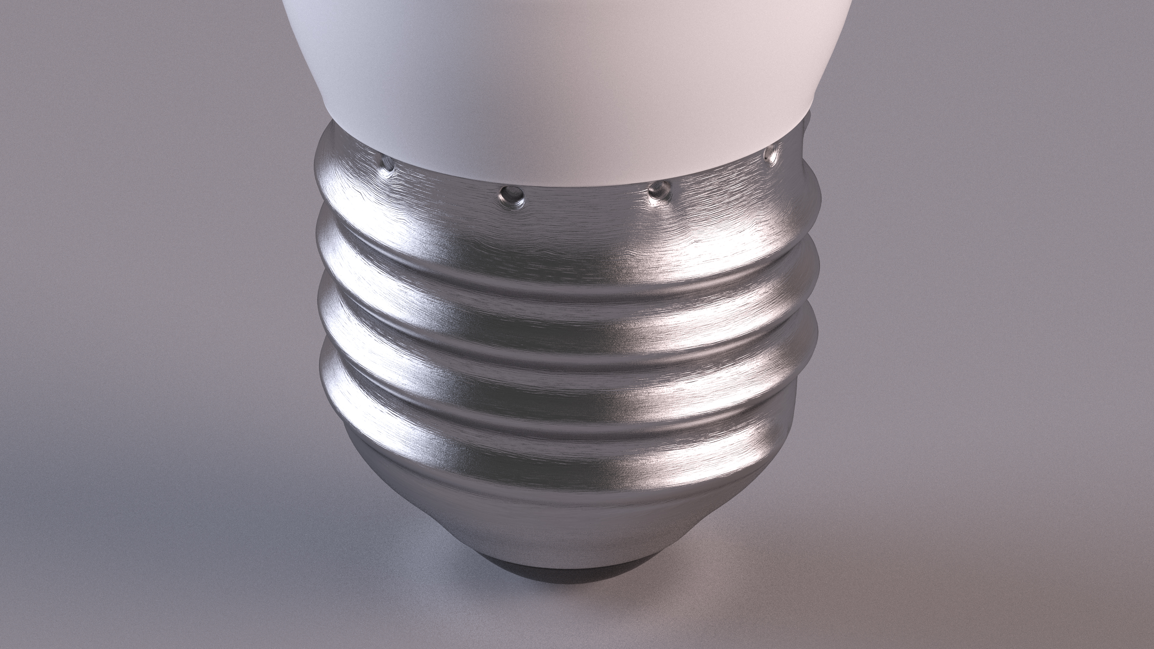 3D Matte Light Bulb