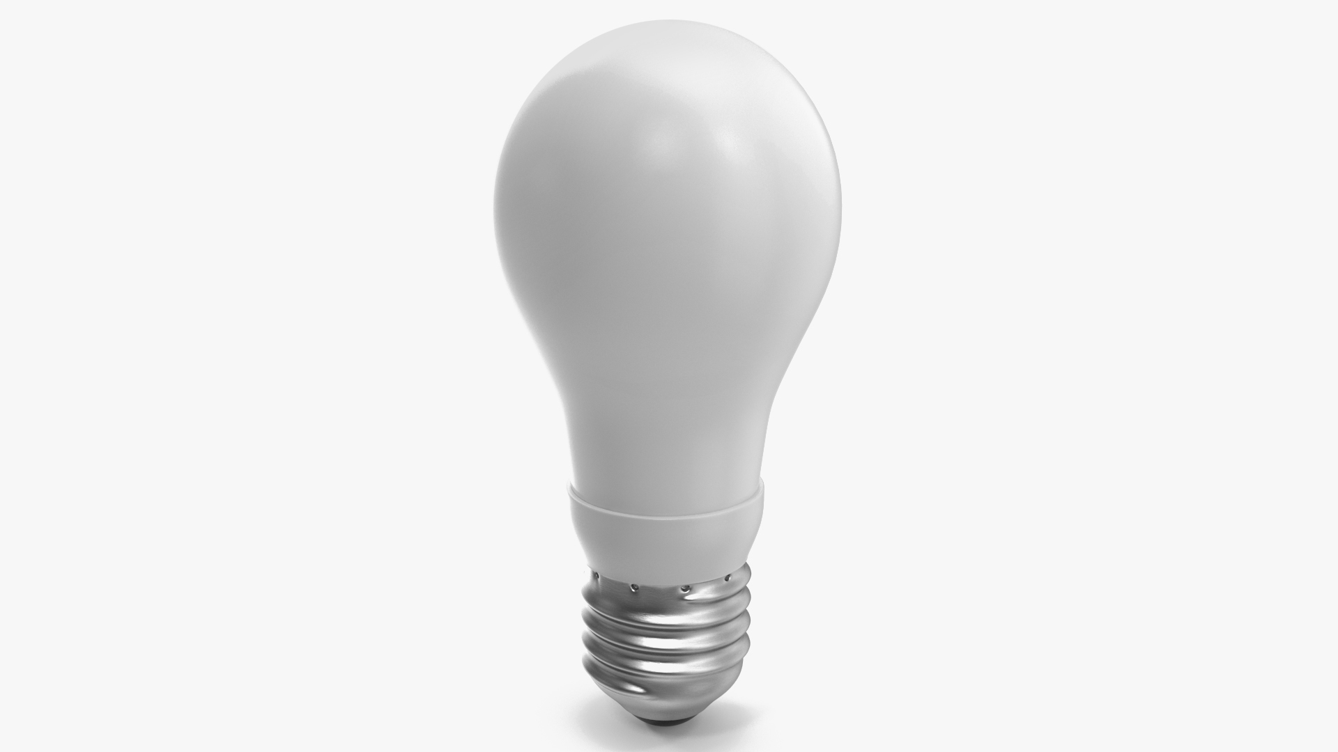 3D Matte Light Bulb